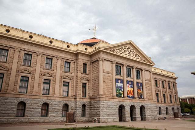 Arizona State House and Capitol Building in Phoenix, AZ